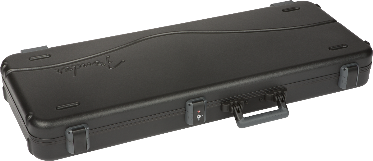 Fender Deluxe Molded Stratocaster, Telecaster Hard Shell Case Black 0996102306