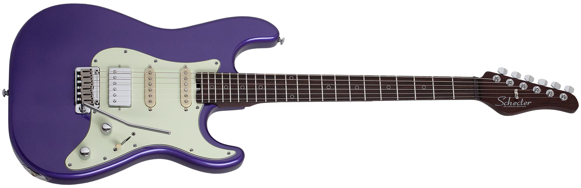 Schecter Nick Johnston Traditional 10th Anniversary HSS Electric Guitar, Atomic Violet Brand: Schecter Model: 1156-SHC
