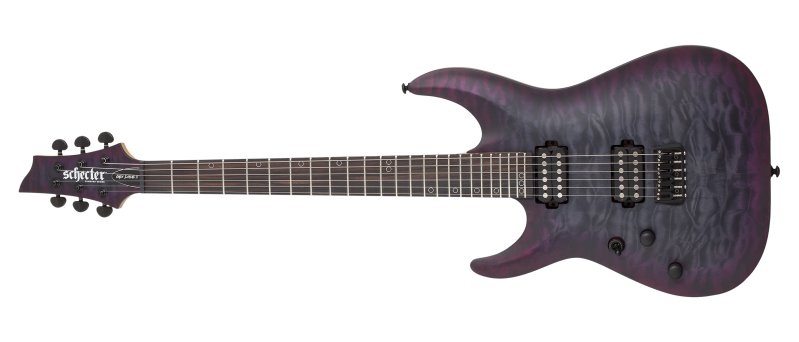 Schecter Omen Extreme-II Left Handed Electric Guitar, Nocturn