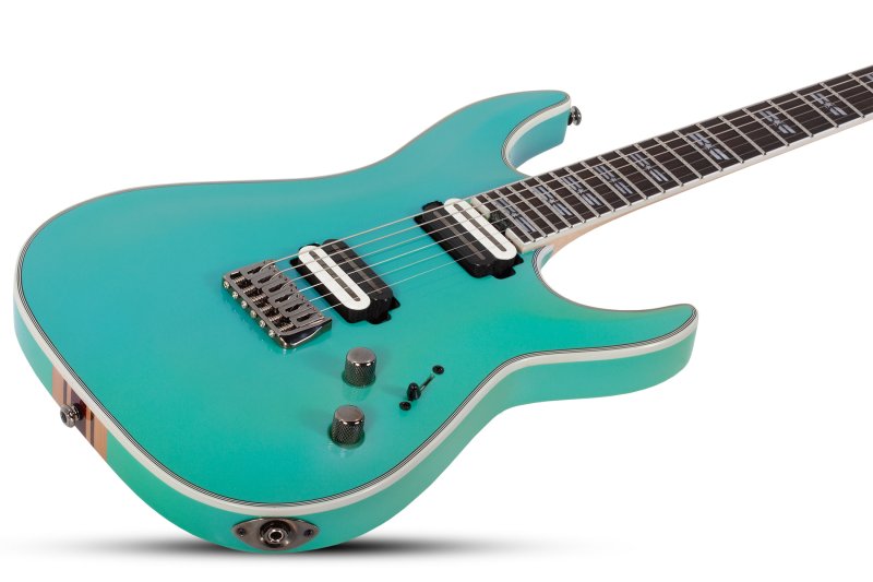 Schecter C-1 SLS Hollywood Electric Guitar, Glacier 1386-SHC