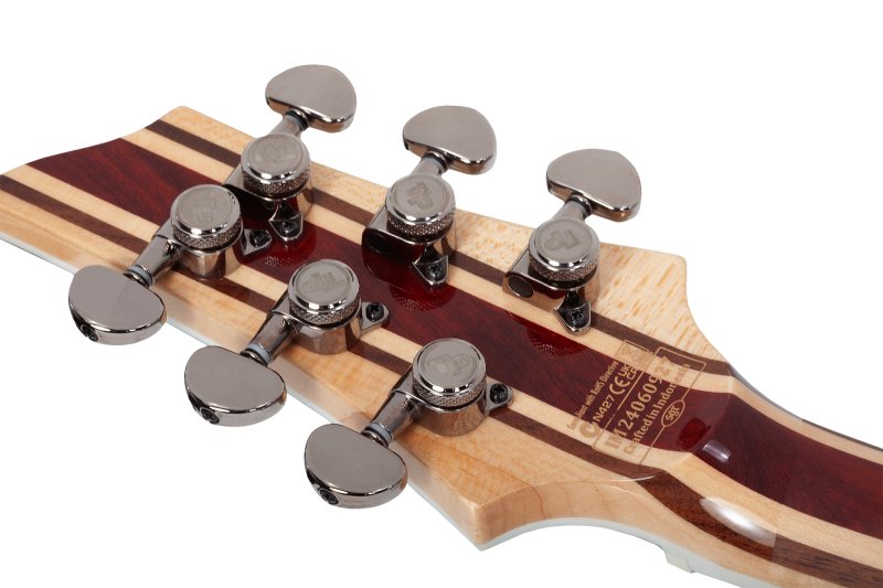 Schecter C-1 SLS Hollywood Electric Guitar, Glacier 1386-SHC