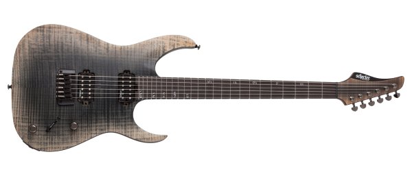 Schecter Banshee Mach-6 6 String Electric Guitar Fallout Burst Finish 1410-SHC