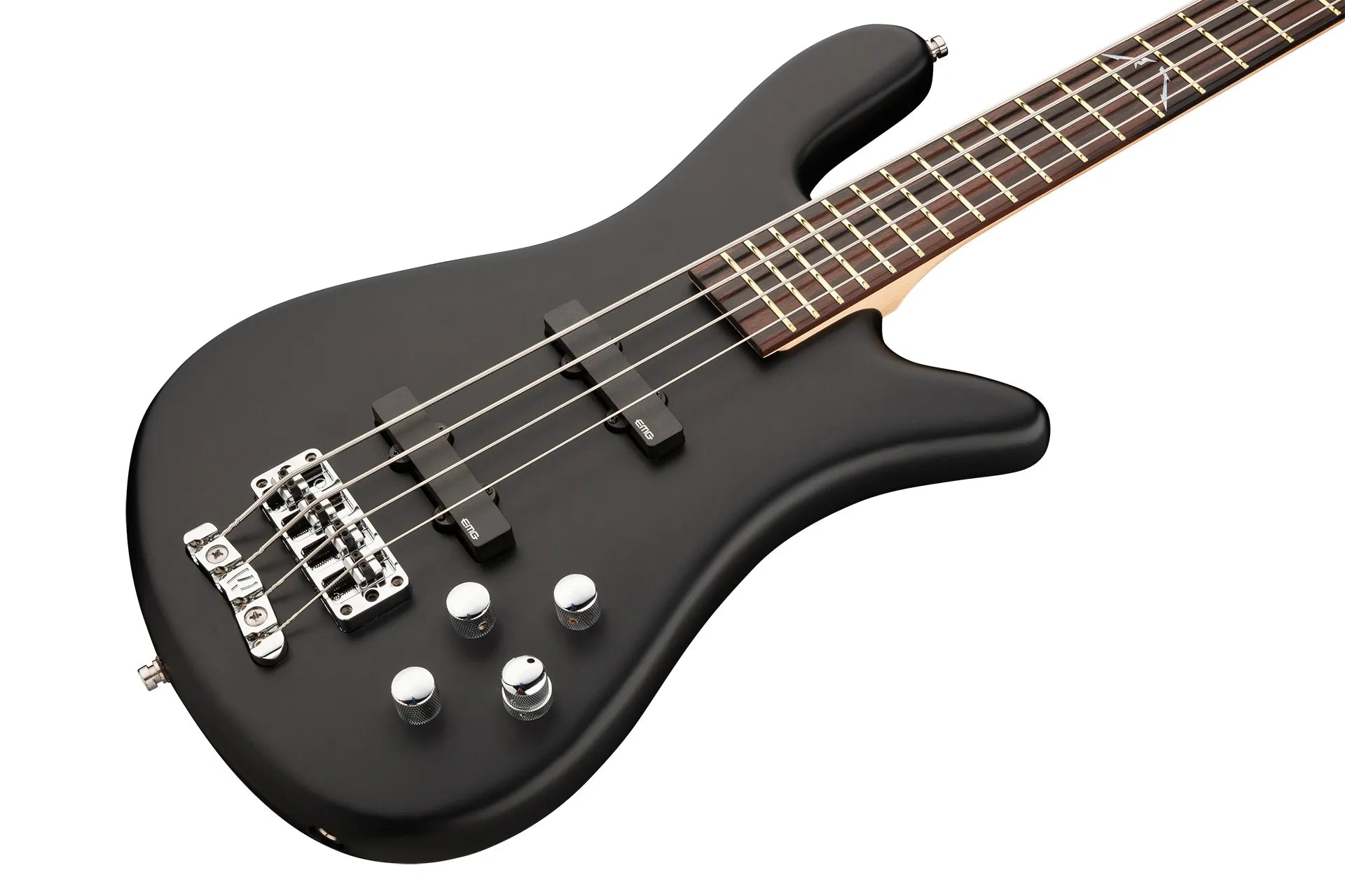 Warwick RockBass Artist Line Robert Trujillo METALLICA 4 String - Solid Black Satin BA194493AAALDFR