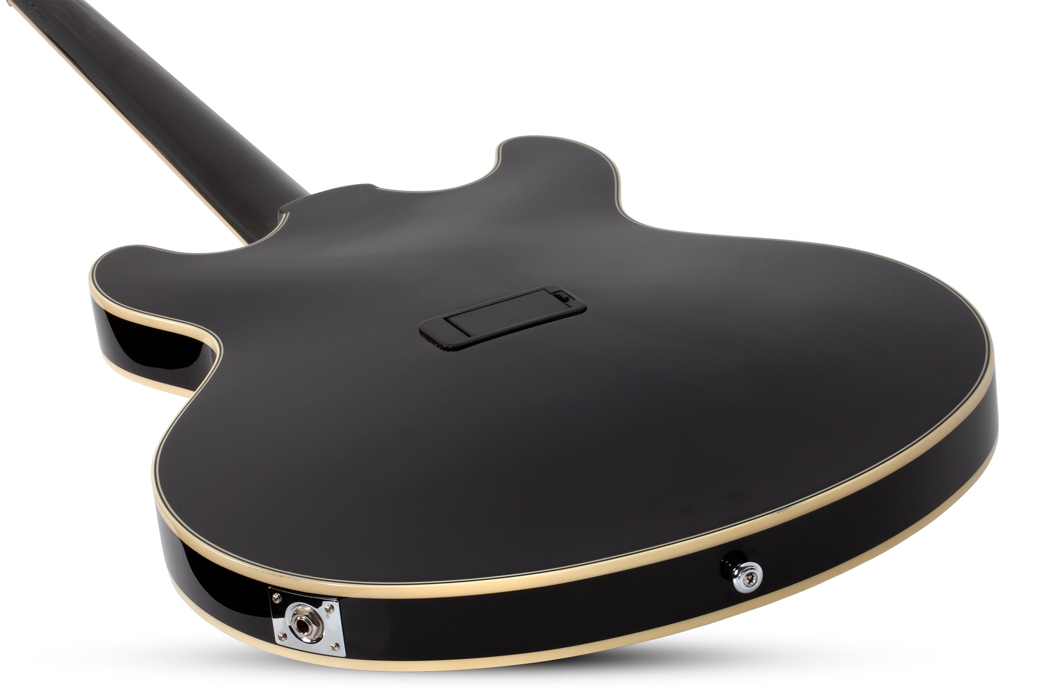 Schecter Corsair 4-String Electric Bass, Gloss Black 1550-SHC