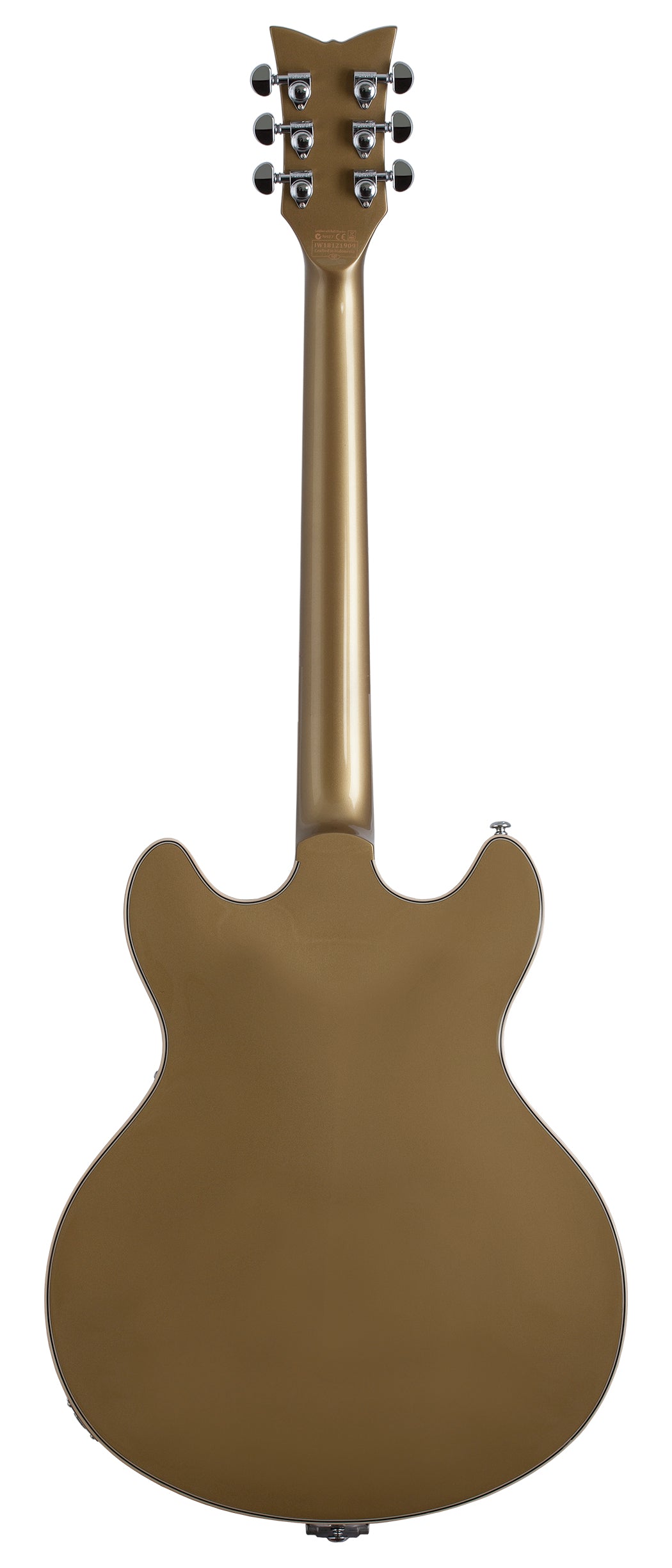 Schecter Corsair Semi Hollow Gold 1554-SHC