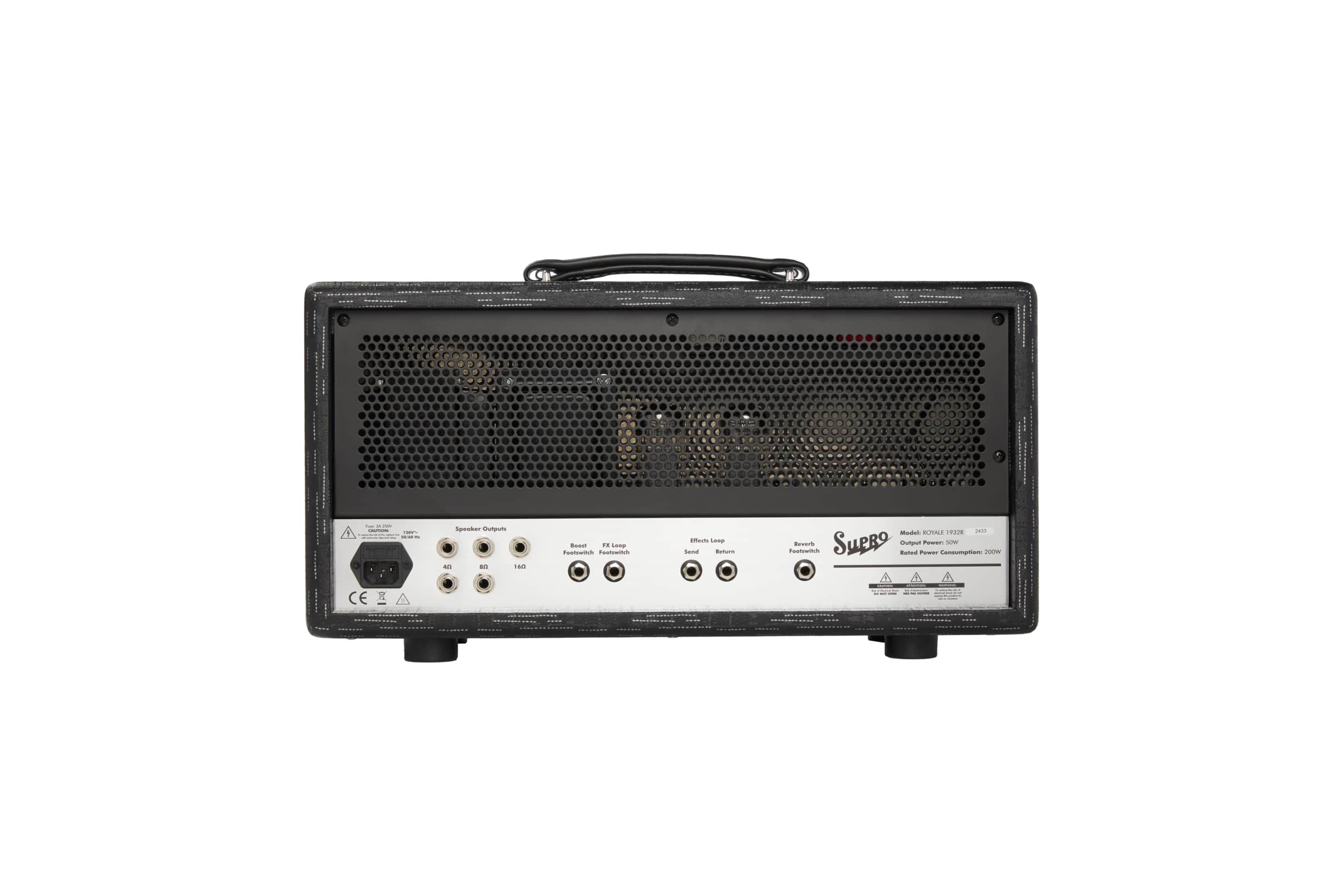 Supro Royale 50 watt Tube Amplifier Head 1932RH