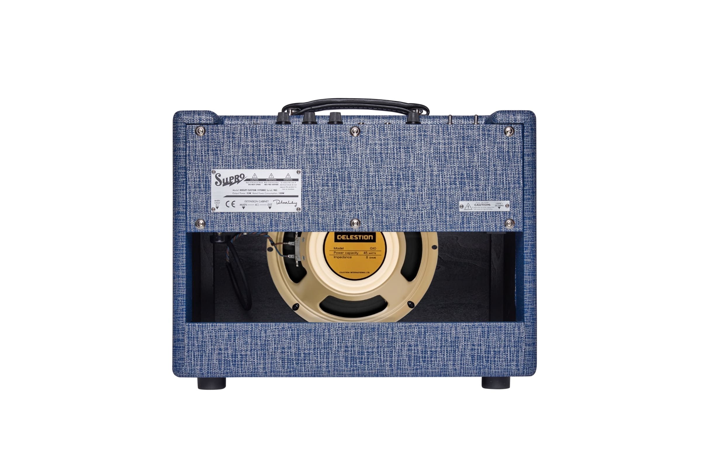 Supro Keeley 1x10" 25 watt Tube Combo Amp 1970RKC