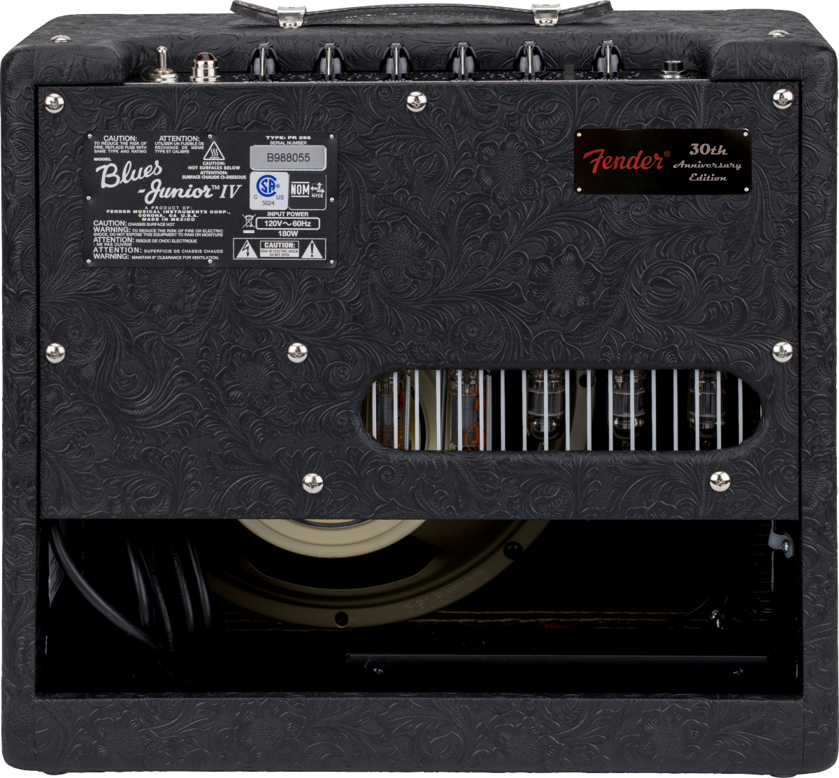 FENDER Blues Junior IV 30th Anniversary Model BLACK WESTERN 2231500030