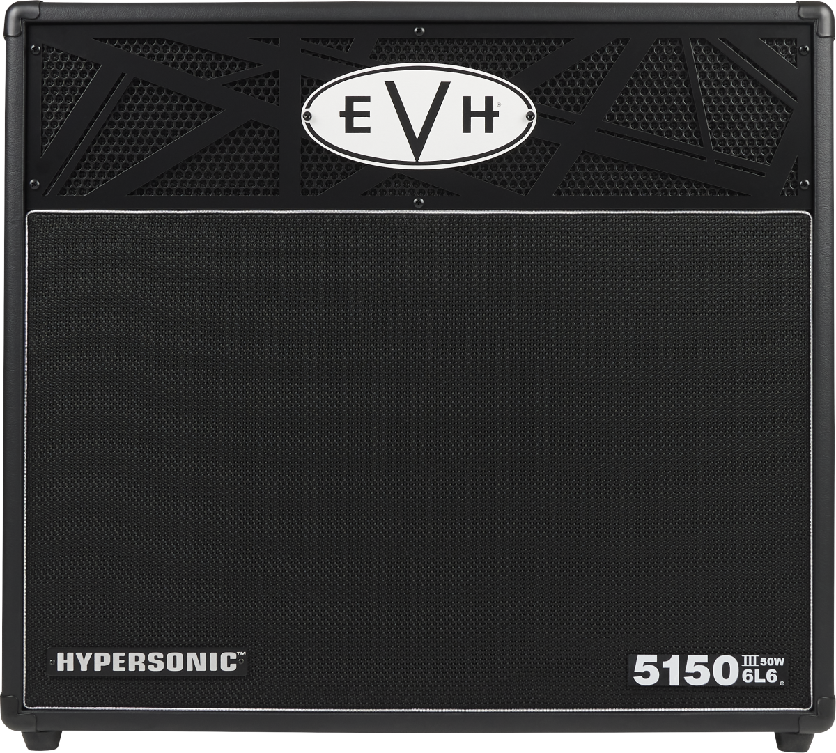 EVH 5150III Hypersonic 6L6 1x12 W/ FOOTSWITCH Black 2256010010