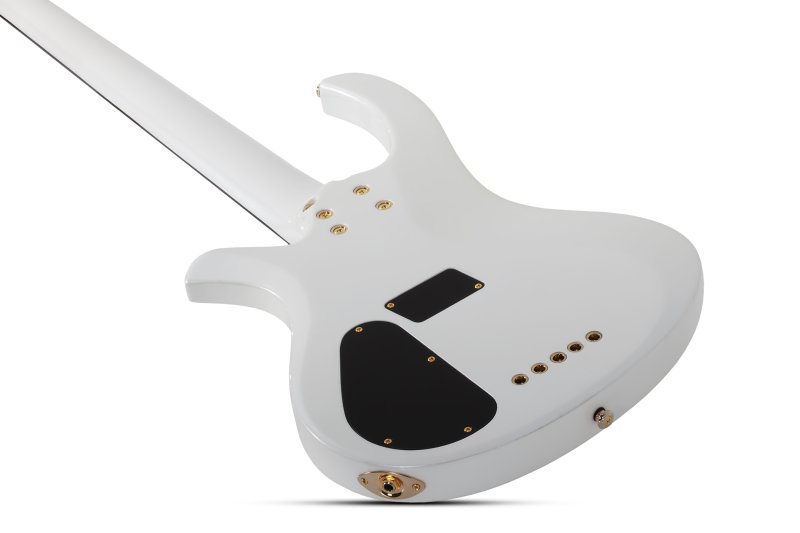 Schecter FREEZESICLE-5 5 String Electric Bass, Metallic White 2302-SHC