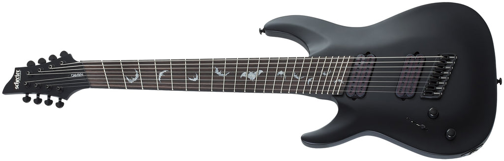 Schecter Damien-8 Multiscale 8-String Left-Handed Electric Guitar