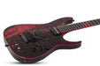 Schecter Sullivan King Banshee-6 FR-S Sustainiac Electric Guitar, Obsidian Blood 2484-SHC