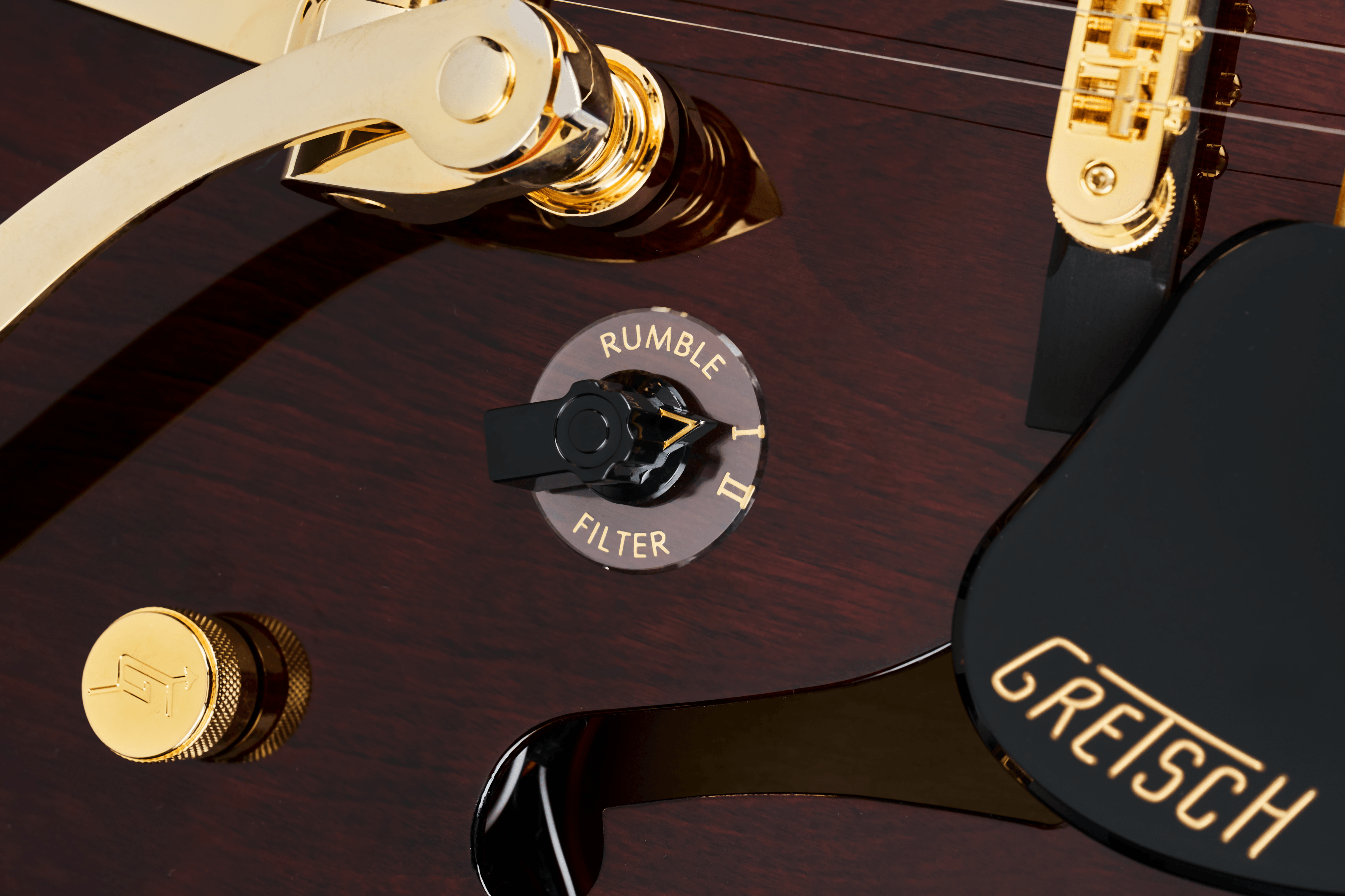 Gretsch Limited Edition Abbey Road Studiomatic Hollow Body with Bigsby and Gold Hardware, Ebony Fingerboard, Classic Walnut Stain 2506419582