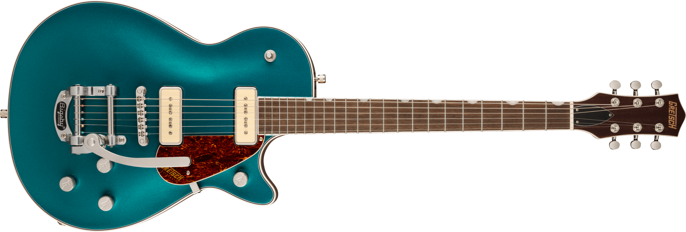GRETSCH G5210T-P90 Electromatic Jet™ Two 90 Single-Cut with Bigsby Petrol 2507190548