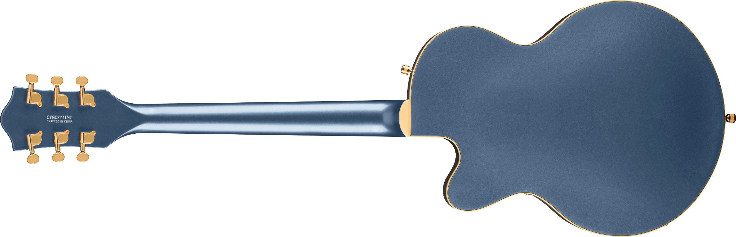 GRETSCH G5655TG Electromatic® Center Block Jr. Single-Cut with Bigsby® and Gold Hardware, Laurel Fingerboard, Cerulean Smoke 2509700566