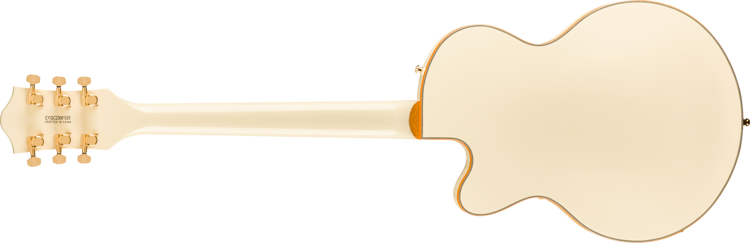 Gretsch Electromatic Chris Rocha Broadkaster Jr. Center Block, Rosewood Fingerboard, Vintage White 2509701653 SERIAL NUMBER CYGC23110721 - 7.0 LBS