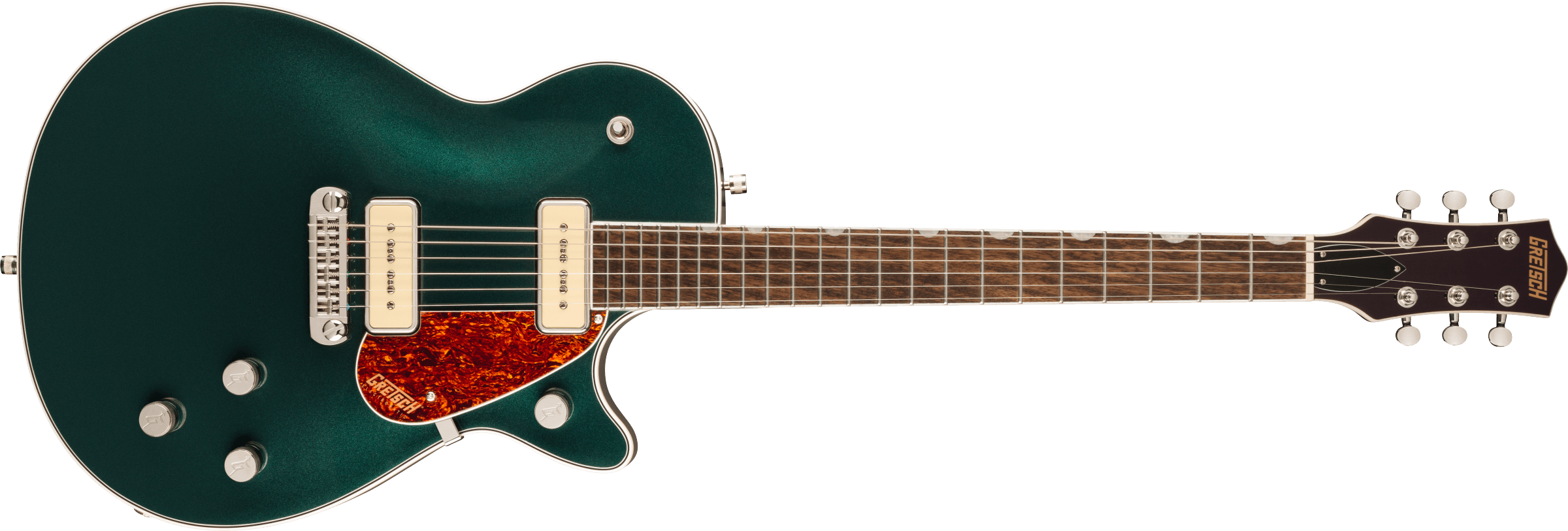 GRETSCH G5210-P90 Electromatic® Jet™ Two 90 Single-Cut with Wraparound, Laurel Fingerboard, Cadillac Green 2517190546