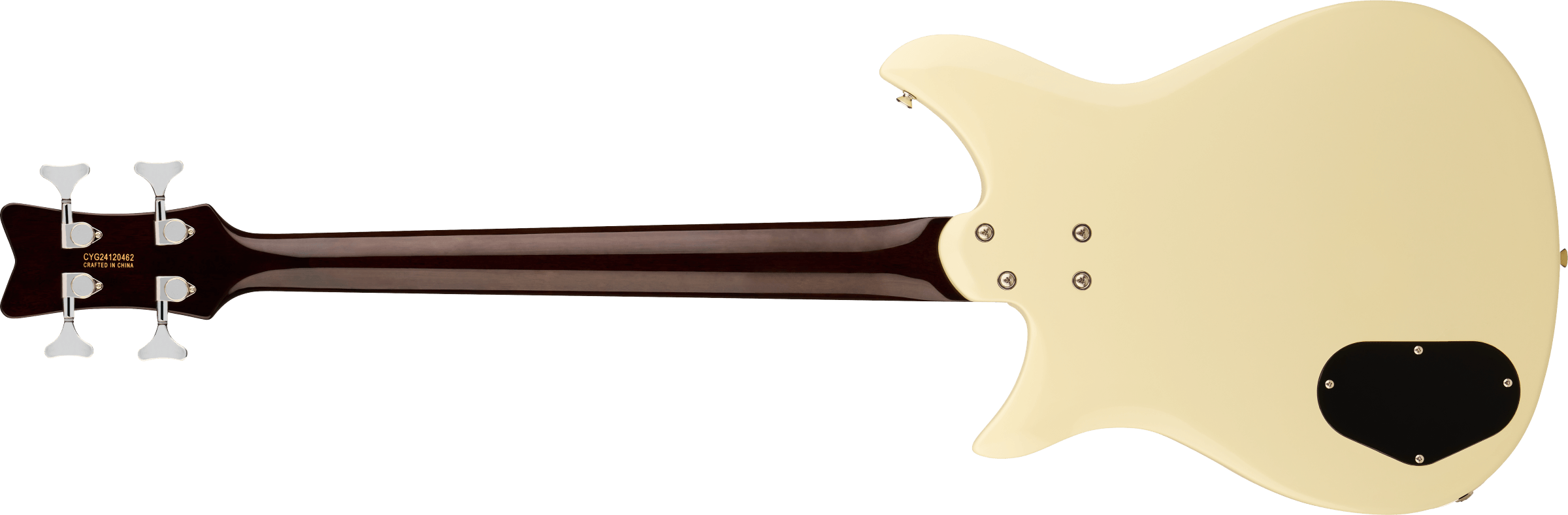 Gretsch Electromatic CVT Bass Double-Cut, Laurel Fingerboard, Vintage White Model 2518600505