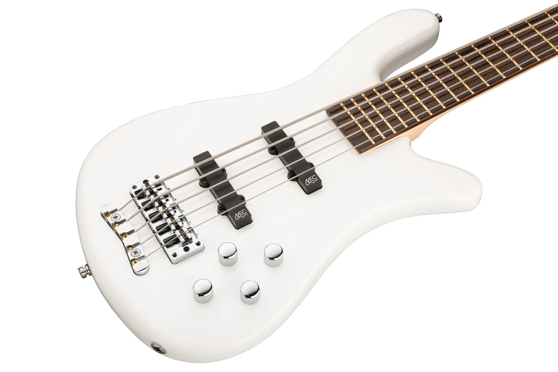 WARWICK RockBass Streamer LX, 5 String - Solid White High Polish RB154588PACARFR