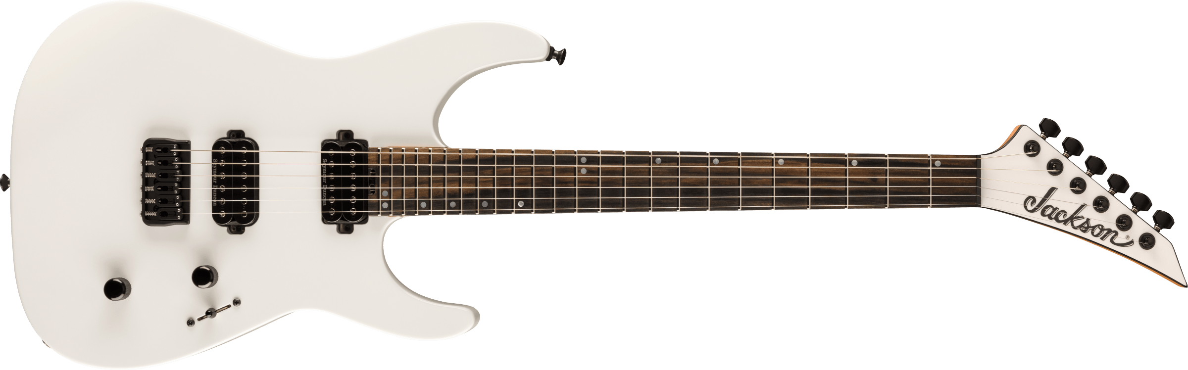 Jackson American Series Virtuoso HT Streaked Ebony Fingerboard, Snow W