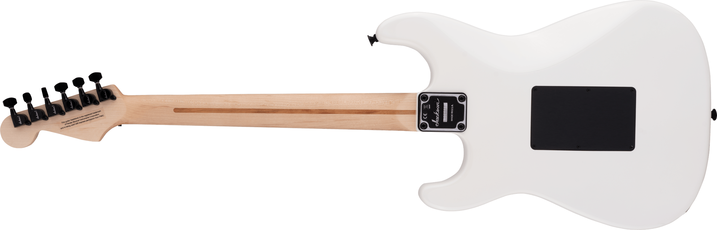 Jackson USA Signature Adrian Smith San Dimas SDM, Maple Fingerboard, Snow White 2805052876