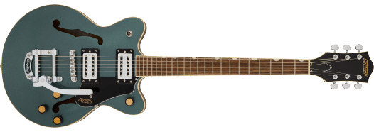 GRETSCH  G2655T Streamliner™ Center Block Jr. Double-Cut with Bigsby®, Laurel Fingerboard, Gunmetal Model #: 2807200568