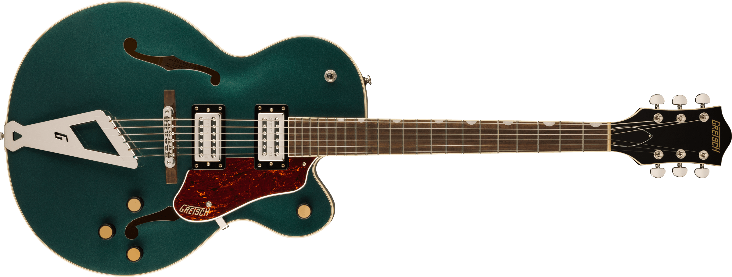 GRETSCH G2420 Streamliner™ Hollow Body with Chromatic II, Laurel Fingerboard, Broad'Tron™ BT-3S Pickups, Cadillac Green 2817000546