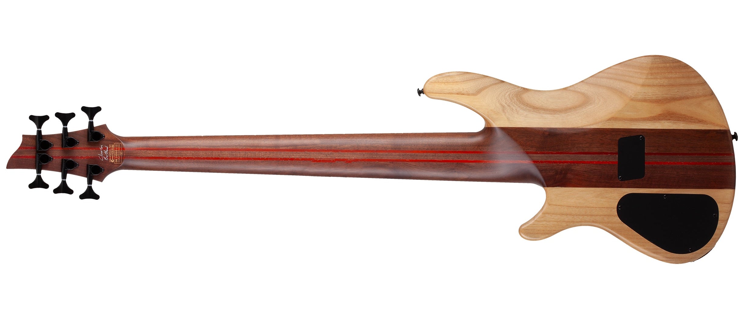 Schecter Charles Berthoud CB-6 Signature 6 String Bass, Natural Satin 2875-SHC