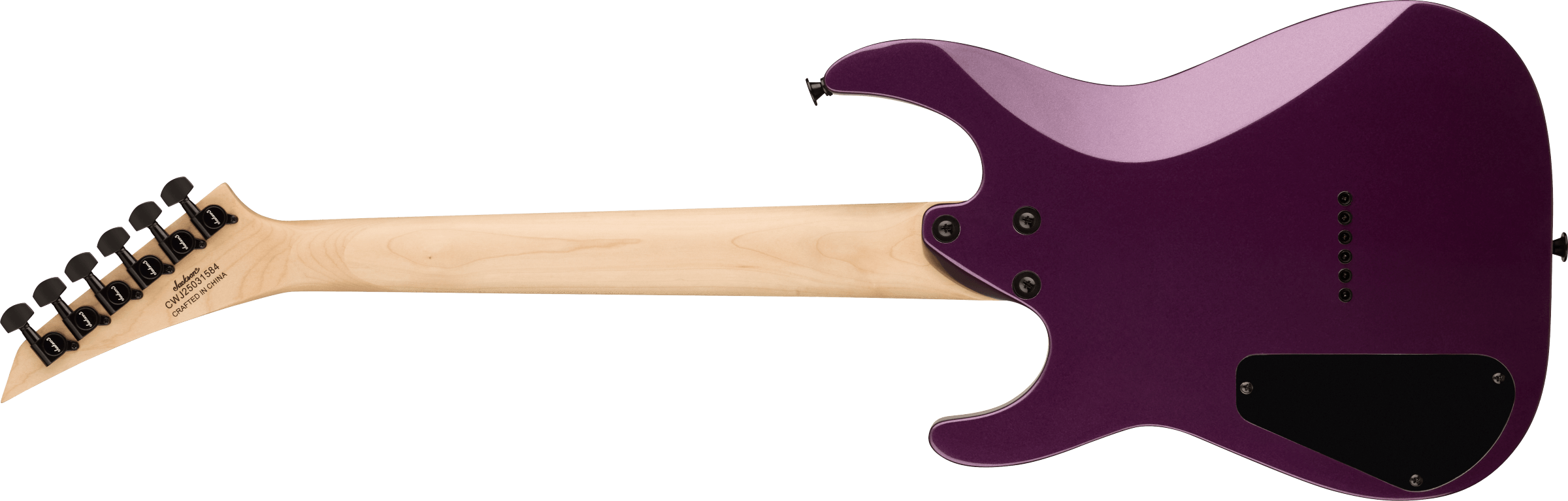 Jackson JS Series Dinky Minion JS1X, Amaranth Fingerboard, Pavo Purple Model 2912224552