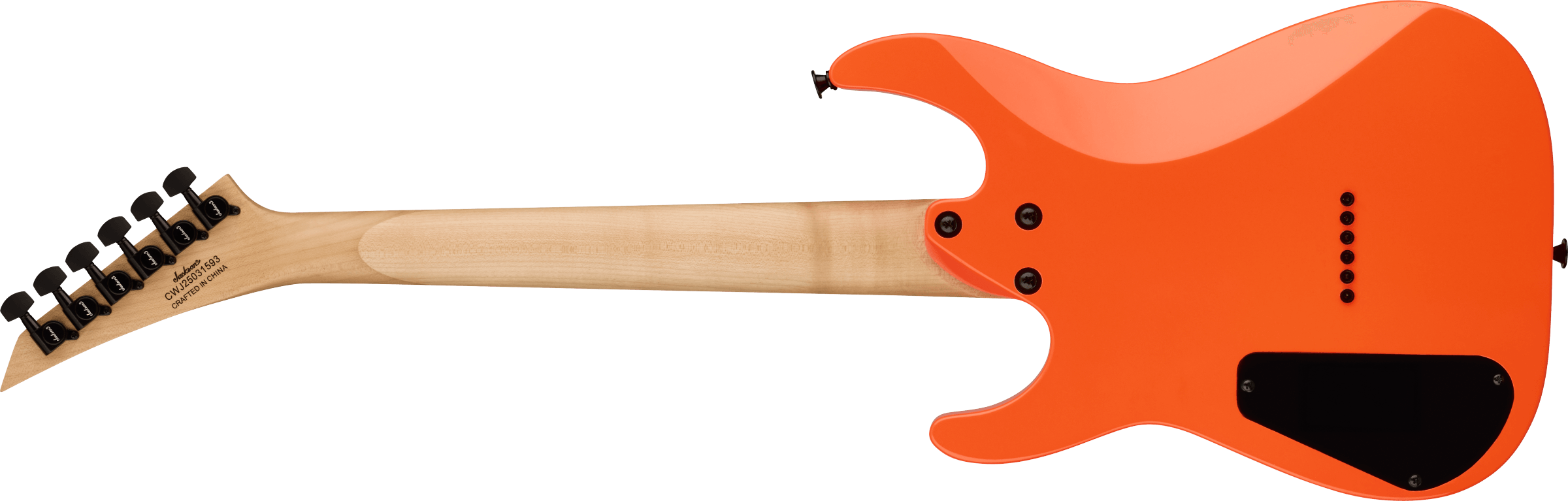 Jackson JS Series Dinky Minion JS1X, Amaranth Fingerboard, Safety Oran Jackson JS Series Dinky Minion JS1X, Amaranth Fingerboard, Safety Oran