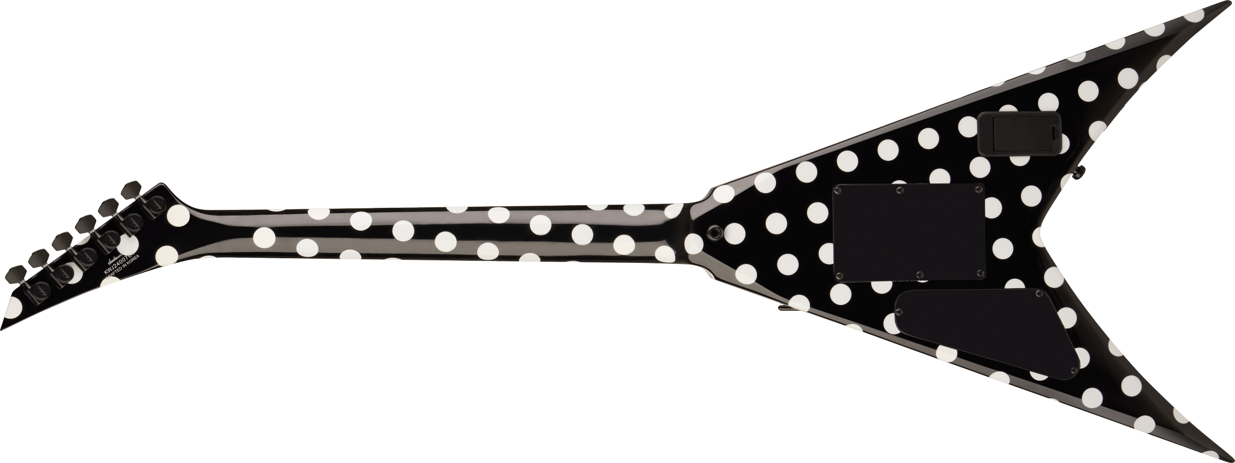 Jackson Pro Plus Signature Phil Demmel King V KV, Ebony Fingerboard, Polka Dot 2912949800 SERIAL NUMBER KWJ2500386 - 7 LBS 8 OZ