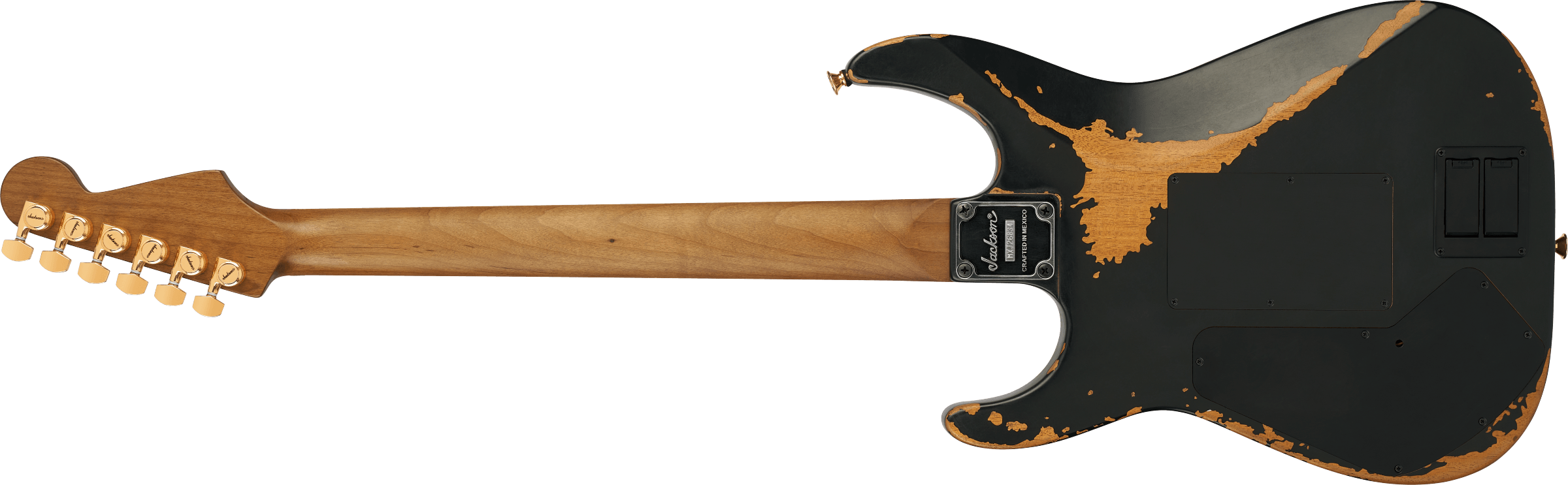 JACKSON Pro Series Signature Phil Collen PC1-E Ebony Fingerboard, Worn Black 2913062503 PRE ORDER - 1 ARRIVING LATE NOVEMBER