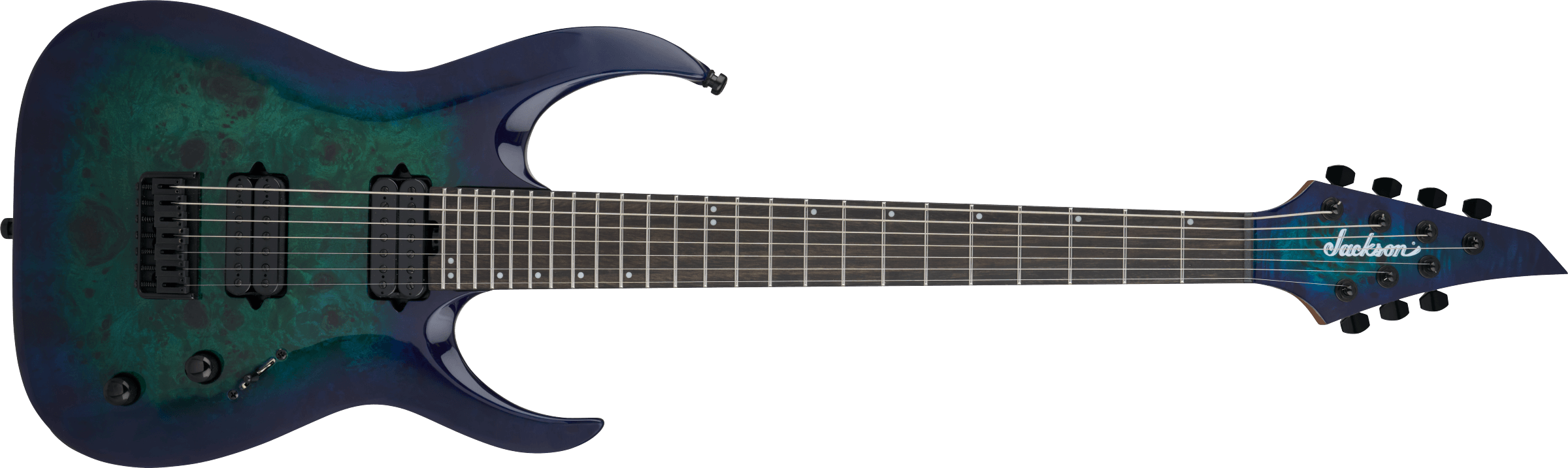 Jackson Pro Series Signature Misha Mansoor Juggernaut HT7P, Ebony Fingerboard, Chlorine Burst 2914007599