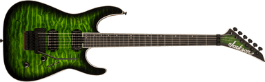 JACKSON Pro Plus Series Dinky DKAQ, Ebony Fingerboard, Emerald Green 2914105587