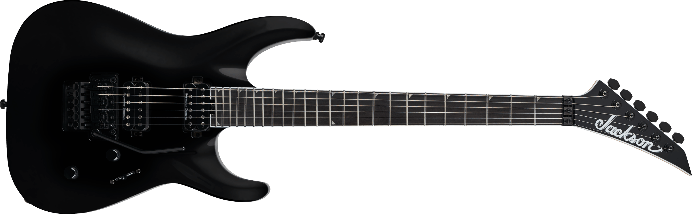 JACKSON Pro Plus Series Soloist SLA2, Ebony Fingerboard, Gloss Black 2914527503