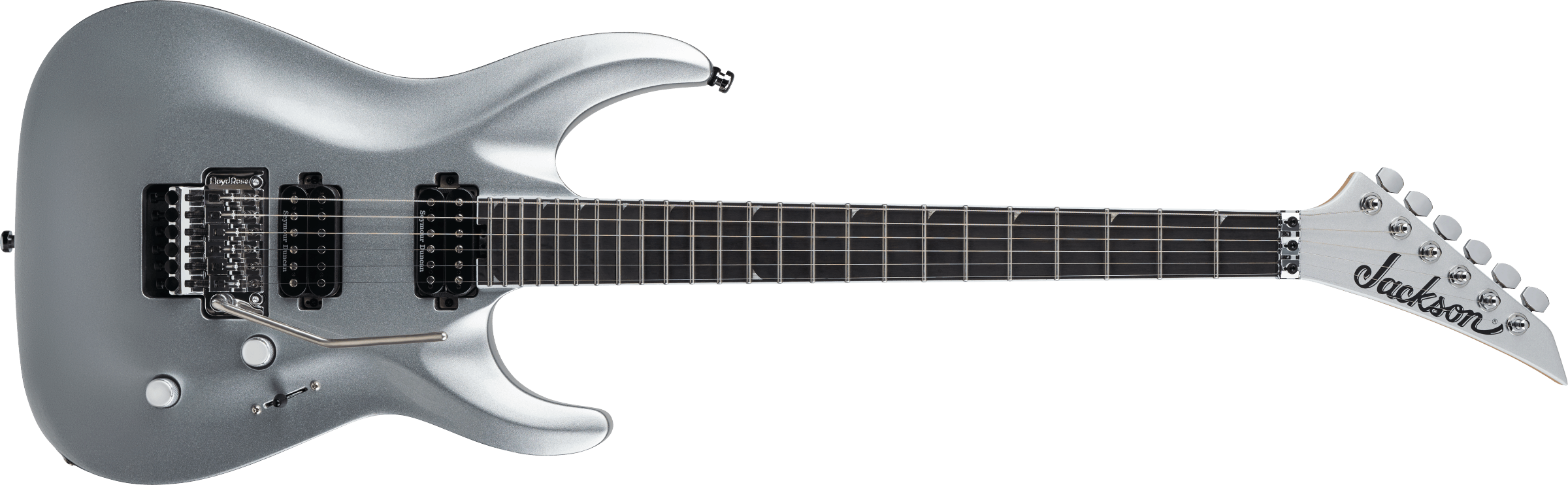 JACKSON Pro Plus Series Soloist SLA2, Ebony Fingerboard, Quicksilver 2914527521