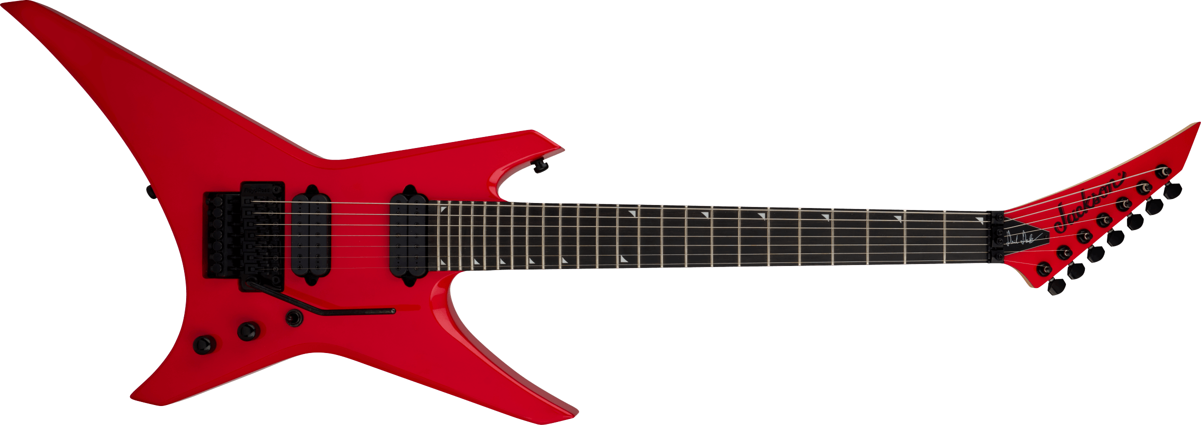 Jackson Pro Series Signature Dave Davidson Warrior WR7, Ebony Fingerboard, Ferrari Red 2916507539