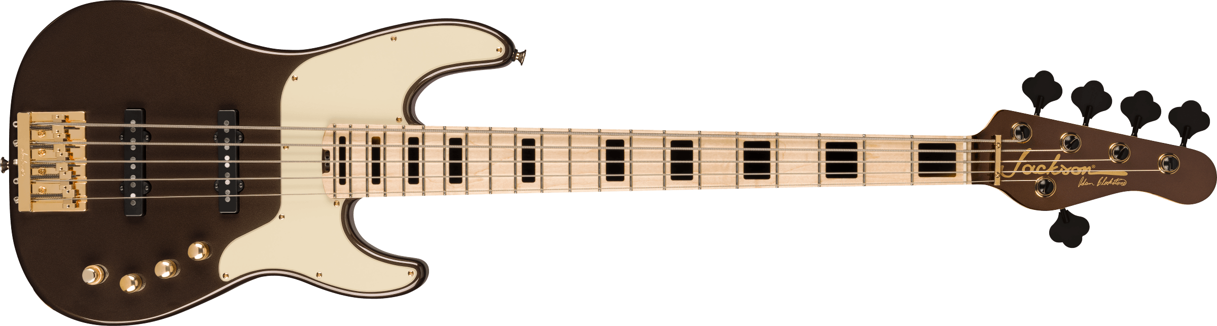 Jackson  Adam Blackstone "Gladys" Jackson Pro Series Signature Concert Bass, Maple Fingerboard, Black Stone 2917699893