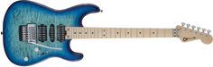 CHARVEL MADE IN JAPAN MJ San Dimas Style 1 HSH FR M QM, Maple Fingerboard, Caribbean Burst 2925434599