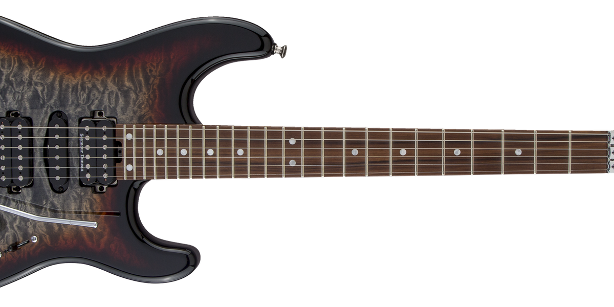 CHARVEL MADE IN JAPAN MJ San Dimas Style 1 HSH FR QM Midnight Glow