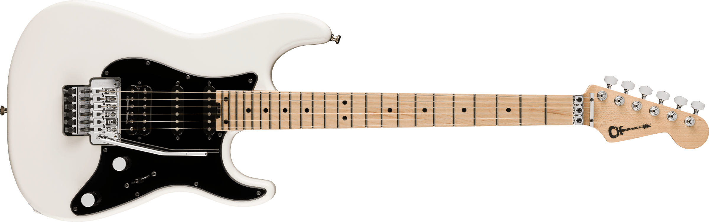 CHARVEL MADE IN JAPAN MJ So-Cal Style 1 HSS FR M, Maple Fingerboard, Snow White 2926433576