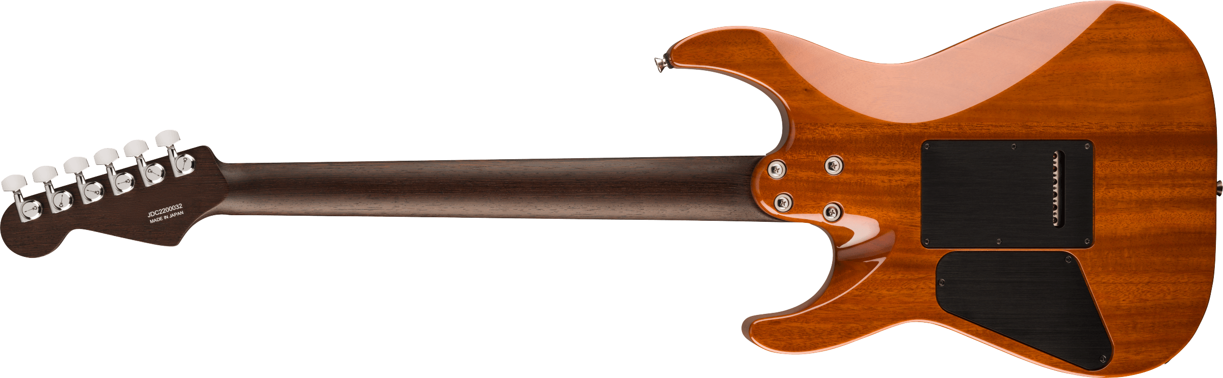 Charvel MADE IN JAPAN MJ DK24 HSH 2PT W Mahogany with Flame Maple, Wenge Fingerboard, Caribbean Burst 2929814846