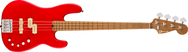 CHARVEL Pro-Mod San Dimas Bass PJ IV MAH, Caramelized Maple Fingerboard, Satin Ferrari Red 2963068509