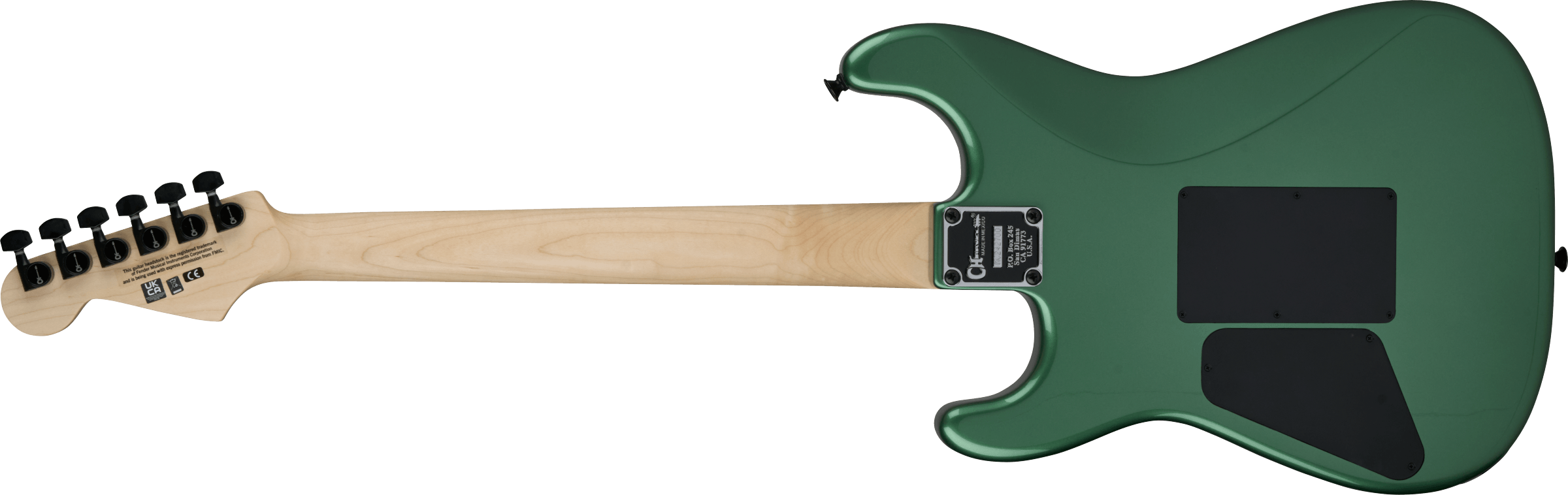 Pro-Mod San Dimas Style 1 HH FR MPL, Maple Fingerboard, Pelham Green Model 2965001553