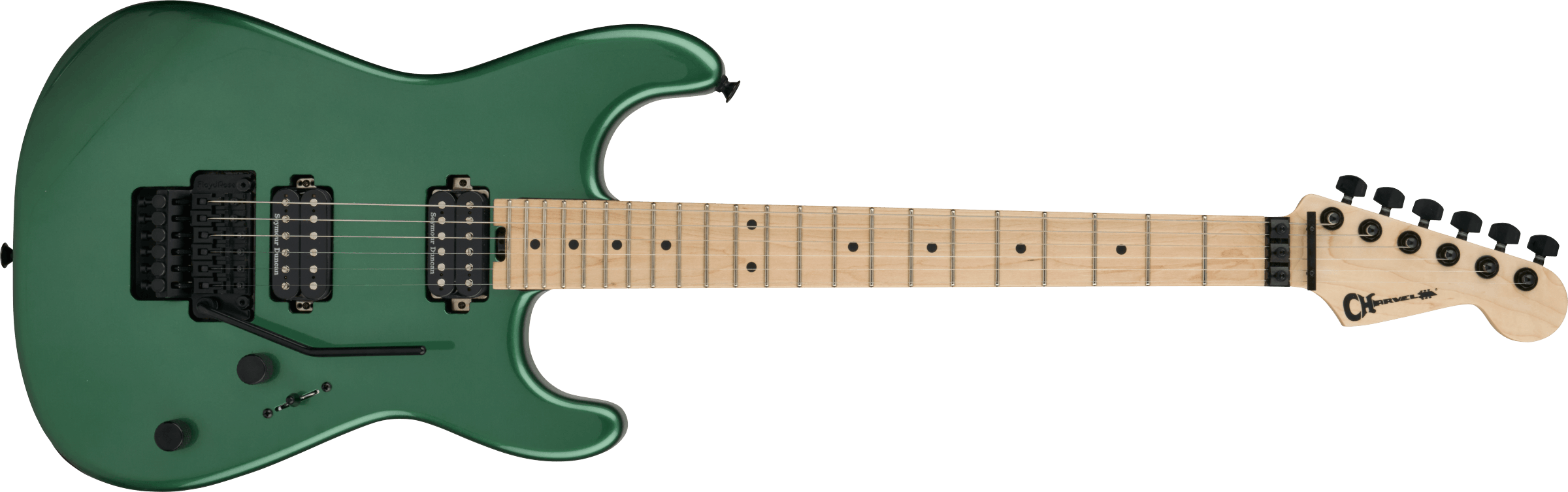 Pro-Mod San Dimas Style 1 HH FR MPL, Maple Fingerboard, Pelham Green Model 2965001553