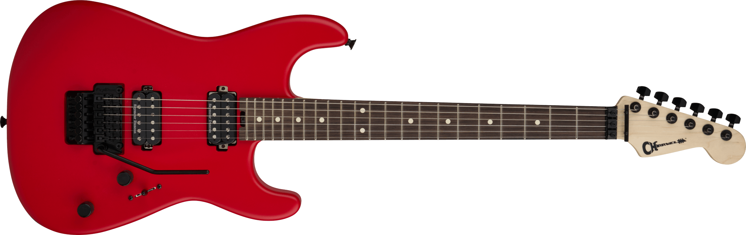 CHARVEL Pro-Mod San Dimas Style 1 HH FR RW, Rosewood Fingerboard, Satin Ferrari Red 2965201539