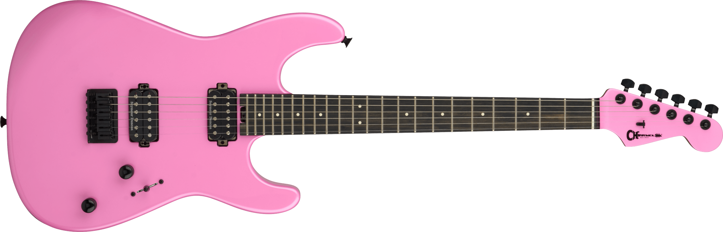 CHARVEL Pro-Mod Plus San-Dimas Style 1 HH HT E Ebony Fingerboard Platinum Pink 2965851319