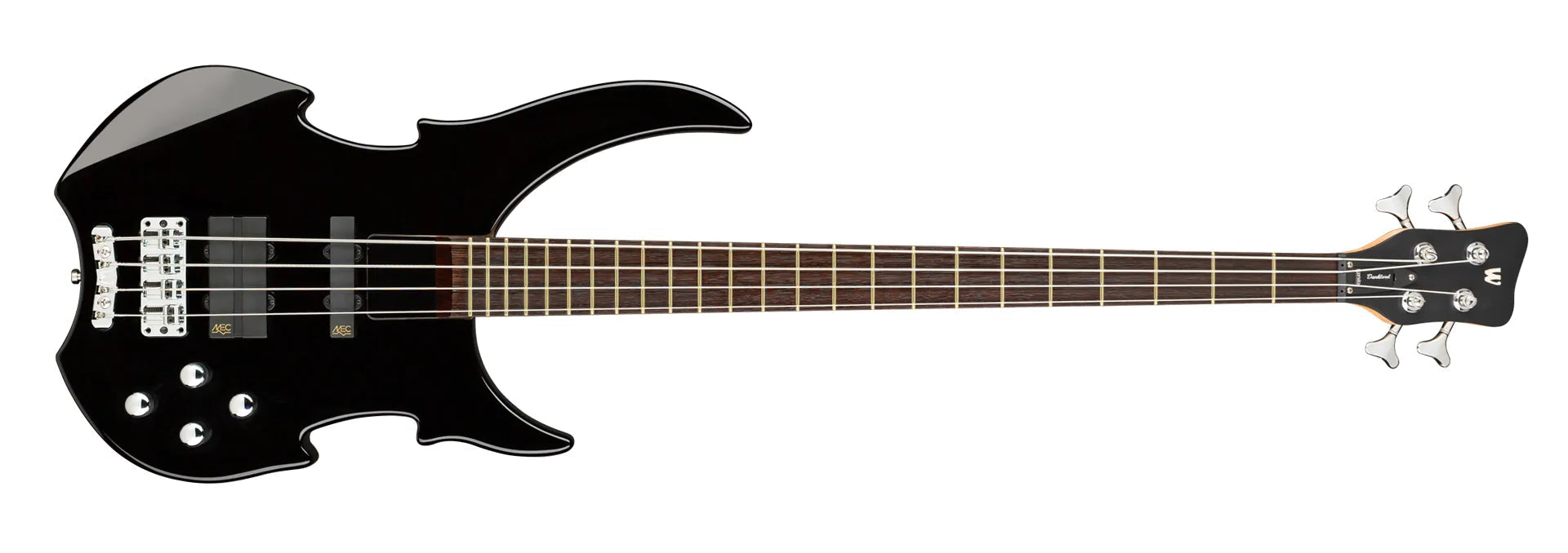 WARWICK RockBass Vampyre Dark Lord, 4 String, F#BEA Tuning - Solid Black High Polish RB152423AALDFRX