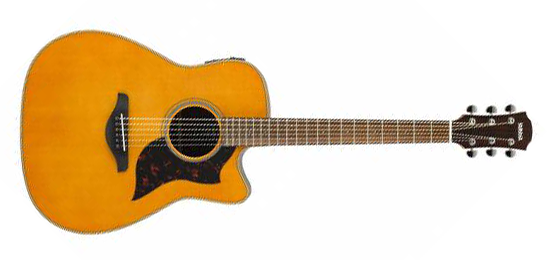 Yamaha A1R VN 6 String RH Electric Acoustic Guitar in Vintage Natural