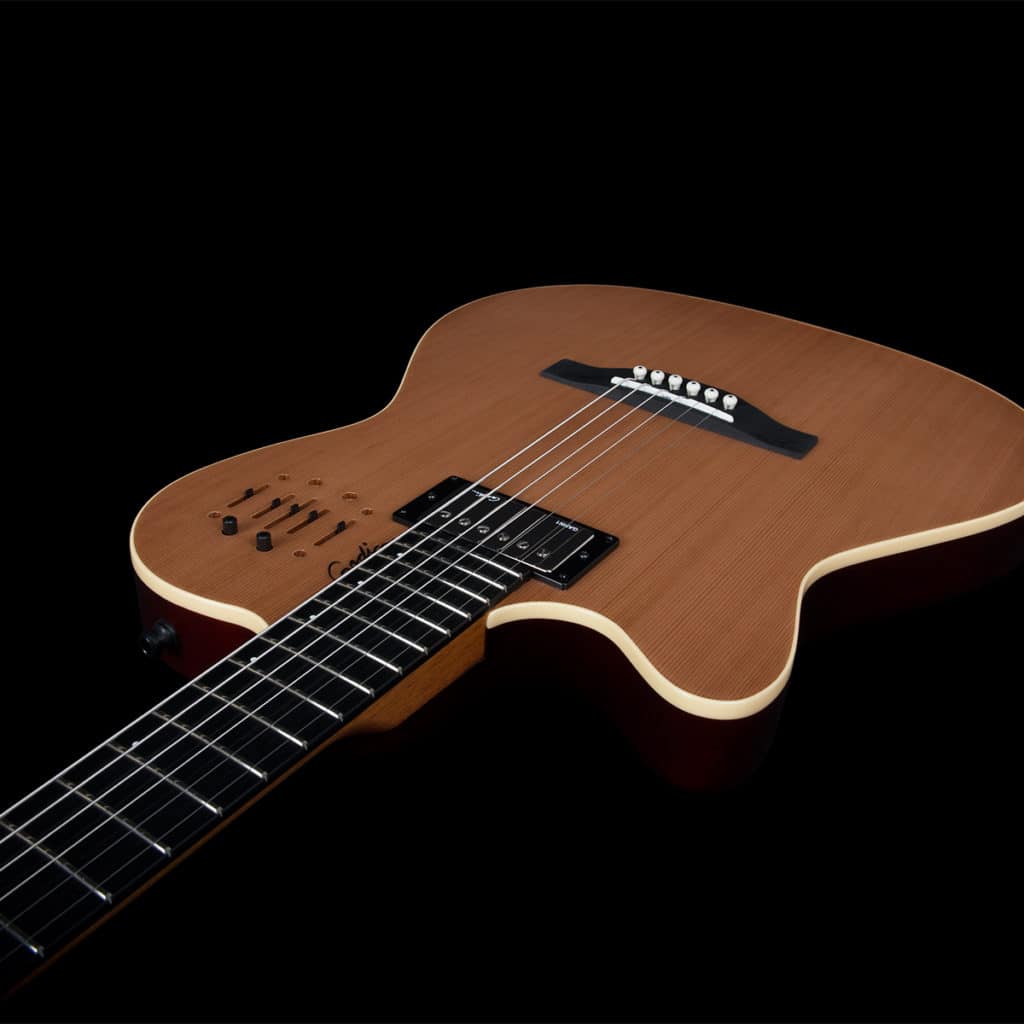 Godin Made in Canada A6 ULTRA Natural SG Left Handed 036752